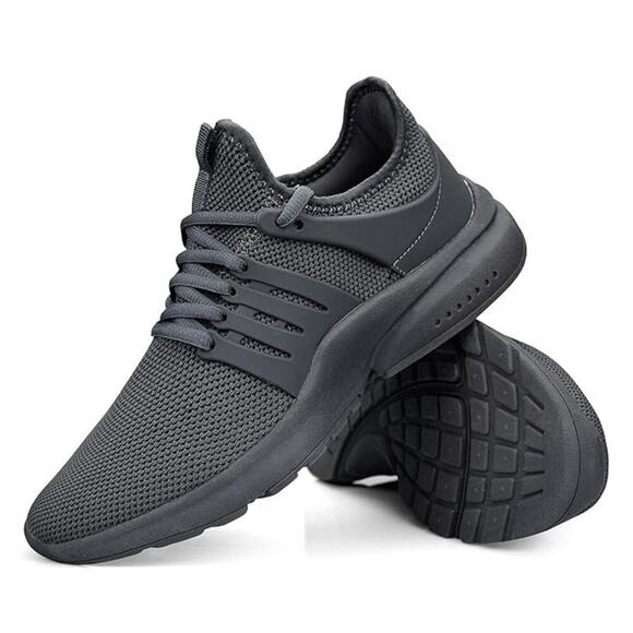 Men's Running Shoes Non Slip Gym Tennis Shoe Slip Resistant Walking Workout Shoe - Picture 8 of 8